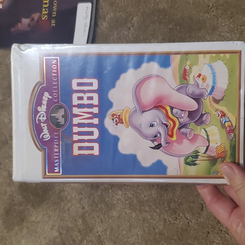 Dumbo Vintage VHS no 24 of Masterpiece collection.  Getting more Rare